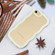 iPhone SE 2022 / SE 2020 / 8 / 7 Candy Color Wave TPU Clear PC Phone Case - White