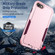 iPhone SE 2022 / SE 2020 / 8 / 7 Pioneer Armor Heavy Duty PC + TPU Phone Case - Pink