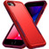 iPhone SE 2022 / SE 2020 / 8 / 7 Pioneer Armor Heavy Duty PC + TPU Phone Case - Red iPhone SE 2022 / SE 2020 / 8 / 7 Pioneer Armor Heavy Duty PC + TPU Phone Case - Red