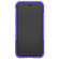 iPhone SE 2022 / SE 2020 Tire Texture Shockproof TPU+PC Protective Case with Holder - Purple