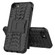 iPhone SE 2022 / SE 2020 Tire Texture Shockproof TPU+PC Protective Case with Holder - Black iPhone SE 2022 / SE 2020 Tire Texture Shockproof TPU+PC Protective Case with Holder - Black