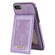 iPhone SE 2022 / SE 2020 / 8 / 7 N.BEKUS Vertical Flip Card Slot RFID Phone Case - Purple iPhone SE 2022 / SE 2020 / 8 / 7 N.BEKUS Vertical Flip Card Slot RFID Phone Case - Purple