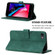 iPhone SE 2022 / SE 2020 / 8 / 7 Crossbody 3D Embossed Flip Leather Phone Case - Dark Green iPhone SE 2022 / SE 2020 / 8 / 7 Crossbody 3D Embossed Flip Leather Phone Case - Dark Green