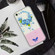 iPhone SE 2022 / SE 2020 / 8 / 7 Bronzing Butterfly Flower TPU Phone Case - Hydrangea