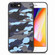 iPhone SE 2022 / 7 / 8 Camouflage Leather Back Cover Phone Case - Blue