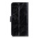 iPhone SE 2022 / SE 2020 Vintage Crazy Horse PU + + Left and Right Leather Case with Photo Frame & Bracket & Front and Back Buckle - Black