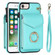 iPhone SE 2022 / SE 2020 / 8 / 7 Anti-theft RFID Card Slot Phone Case - Mint Green