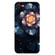 iPhone SE 2022 / SE 2020 Shockproof Painted Transparent TPU Protective Case - Snow Lotus