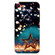 iPhone SE 2022 / SE 2020 Shockproof Painted Transparent TPU Protective Case - Night View Stars