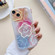 iPhone SE 2022 / 2020 / 7 / 8 Airbag Frame Smiley Face Flower Phone Case with Holder