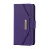 iPhone SE 2022 / SE 2020 / 8 / 7 Cross Texture Lanyard Leather Phone Case - Purple