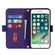 iPhone SE 2022 / SE 2020 / 8 / 7 Cross Texture Lanyard Leather Phone Case - Purple