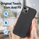 iPhone 7 / 8 / SE 2022 Carbon Fiber Texture Leather Back Cover Phone Case - Black