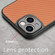 iPhone 7 / 8 / SE 2022 Carbon Fiber Texture Leather Back Cover Phone Case - Brown