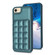 iPhone SE 2022 / SE 2020 / 8 / 7 Grid Card Slot Holder Phone Case - Green