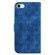 iPhone SE 2022 / 2020 / 8 / 7 Double 8-shaped Embossed Leather Phone Case - Blue iPhone SE 2022 / 2020 / 8 / 7 Double 8-shaped Embossed Leather Phone Case - Blue