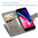 iPhone SE 2022 / SE 2020 Butterfly Love Flower Embossed Horizontal Flip Leather Case with Bracket / Card Slot / Wallet / Lanyard - Black