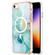 iPhone 8 / SE 2022 / 2020 Marble Pattern Dual-side IMD Magsafe TPU Phone Case - Green 003 iPhone 8 / SE 2022 / 2020 Marble Pattern Dual-side IMD Magsafe TPU Phone Case - Green 003