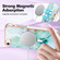 iPhone 8 / SE 2022 / 2020 Marble Pattern Dual-side IMD Magsafe TPU Phone Case - Green 003 iPhone 8 / SE 2022 / 2020 Marble Pattern Dual-side IMD Magsafe TPU Phone Case - Green 003