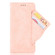 iPhone SE 2022 / SE 2020 Wallet Style Skin Feel Calf Pattern Leather Case ，with Separate Card Slot - Pink