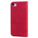 iPhone SE 2022 / SE 2020 / 8 / 7 Frosted Business Magnetic Horizontal Flip PU Leather Case with Holder & Card Slot & Lanyard - Red iPhone SE 2022 / SE 2020 / 8 / 7 Frosted Business Magnetic Horizontal Flip PU Leather Case with Holder & Card Slot & Lanyard - Red