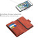 iPhone SE 2022 / SE 2020 / 8 / 7 Skin Feel Detachable Magnetic Zipper Horizontal Flip PU Leather Case with Multi-Card Slots & Holder & Wallet & Photo Frame & Lanyard - Brown