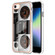 iPhone SE 2022 / SE 2020 / 8 / 7 Electroplating Marble Dual-side IMD Phone Case - Retro Radio