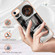iPhone SE 2022 / SE 2020 / 8 / 7 Electroplating Marble Dual-side IMD Phone Case - Retro Radio