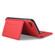 iPhone SE 2022 / SE 2020 / 8 / 7 Strong Magnetism Shockproof Horizontal Flip Liquid Feel Leather Case with Holder & Card Slots & Wallet - Red