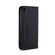 iPhone SE 2022 / SE 2020 / 8 / 7 Strong Magnetism Shockproof Horizontal Flip Liquid Feel Leather Case with Holder & Card Slots & Wallet - Black