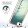 iPhone SE 2022 / SE 2020 / 8 / 7 Electroplating Marble Dual-side IMD Phone Case - Smile
