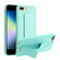 iPhone SE 2022 / SE 2020 / 8 / 7 Shockproof PC + TPU Protective Case with Wristband & Holder - Mint Green