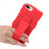 iPhone SE 2022 / SE 2020 / 8 / 7 Shockproof PC + TPU Protective Case with Wristband & Holder - Red