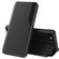 iPhone SE 2022 / SE 2020 / 8 / 7 / 6 & 6s Side Display Magnetic Shockproof Horizontal Flip Leather Case with Holder - Black