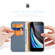 iPhone SE 2022 / SE 2020 / 8 / 7 DUX DUCIS Hivo Series Cowhide + PU + TPU Leather Horizontal Flip Case with Holder & Card Slots - Light Blue