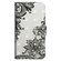 iPhone SE 2022 / SE 2020 / 8 / 7 3D Painting Pattern Horizontal Flip TPU + PU Leather Case with Holder & Card Slots & Wallet - Black Flower