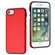 iPhone SE 2022 / 6 / 7 / 8 / SE 2020 Leather Texture Full Coverage Phone Case - Red