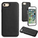 iPhone SE 2022 / 6 / 7 / 8 / SE 2020 Leather Texture Full Coverage Phone Case - Black