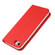 iPhone SE 2022 / SE 2020 / 8 / 7 Litchi Genuine Leather Phone Case - Red