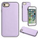 iPhone SE 2022 / 6 / 7 / 8 / SE 2020 Leather Texture Full Coverage Phone Case - Purple