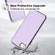 iPhone SE 2022 / 6 / 7 / 8 / SE 2020 Leather Texture Full Coverage Phone Case - Purple