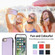 iPhone SE 2022 / 6 / 7 / 8 / SE 2020 Leather Texture Full Coverage Phone Case - Purple