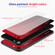 iPhone SE 2022 / SE 2020 / 8 / 7 Gradient Color Glass Case - Red Blue