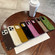 iPhone SE 2022&2020/8/7/6 Solid Color Wave Texture TPU Phone Case - Black