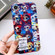 iPhone SE 2022 / 2020 / 8 / 7 Painted Pattern Precise Hole PC Phone Case - Cute Skull
