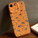 iPhone SE 2022 / 2020 / 8 / 7 Painted Pattern Precise Hole PC Phone Case - Orange Label