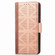 iPhone 13 mini Grid Leather Flip Phone Case - Apricot