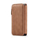 iPhone 13 mini CaseMe 007 Multifunctional Detachable Billfold Phone Leather Case - Brown