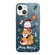 iPhone 13 mini Christmas Series Transparent TPU Protective Case - Stacked Doll