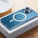 iPhone 13 mini Metal Frame Frosted PC Shockproof Magsafe Case - Ocean Blue iPhone 13 mini Metal Frame Frosted PC Shockproof Magsafe Case - Ocean Blue